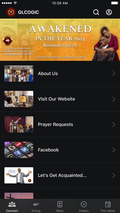 Emulate iPhone app The Greater Love Church using MyAndroid Emulate iPhone app The Greater Love Church using MyAndroid