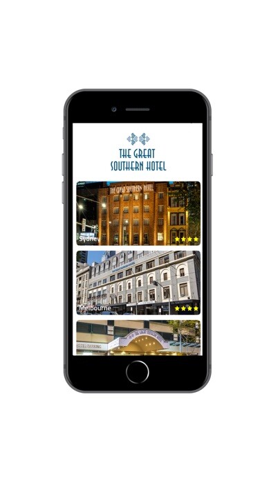 Emulate iPhone app The Great Southern Hotel using MyAndroid