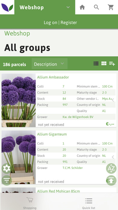 Emulate iPhone app The Green Corner BV using MyAndroid Emulate iPhone app The Green Corner BV using MyAndroid