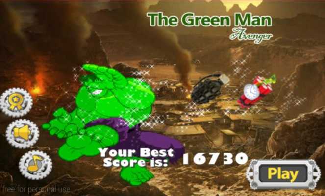 Emulate Android APK The Green Man Avenger