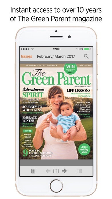 Emulate iPhone app The Green Parent using MyAndroid