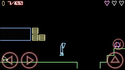 Emulate iPhone app The Grid Platformer using MyAndroid