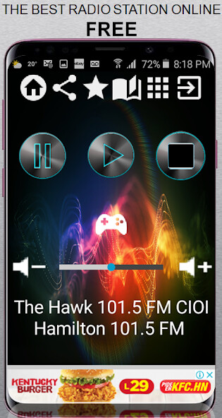 Run android online APK The Hawk 101.5 FM CIOI Hamilton 101.5 FM CA App Ra from MyAndroid or emulate The Hawk 101.5 FM CIOI Hamilton 101.5 FM CA App Ra using MyAndroid