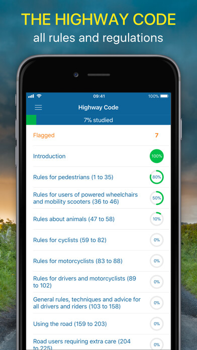 Emulate iPhone app The Highway Code 2023 UK using MyAndroid