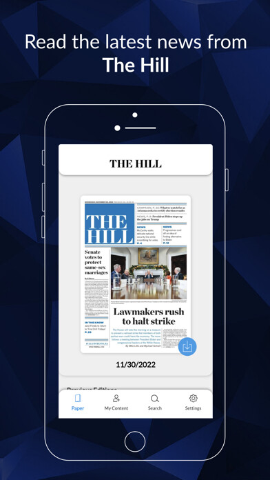 Emulate iPhone app The Hill E-Edition using MyAndroid Emulate iPhone app The Hill E-Edition using MyAndroid