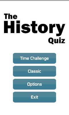 Emulate Android APK The History Quiz