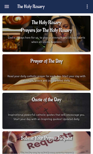 Run android online APK The Holy Rosary : Prayers for the Holy Rosary from MyAndroid or emulate The Holy Rosary : Prayers for the Holy Rosary using MyAndroid