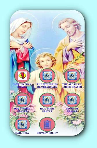 Run android online APK The Holy Rosary Prayers from MyAndroid or emulate The Holy Rosary Prayers using MyAndroid