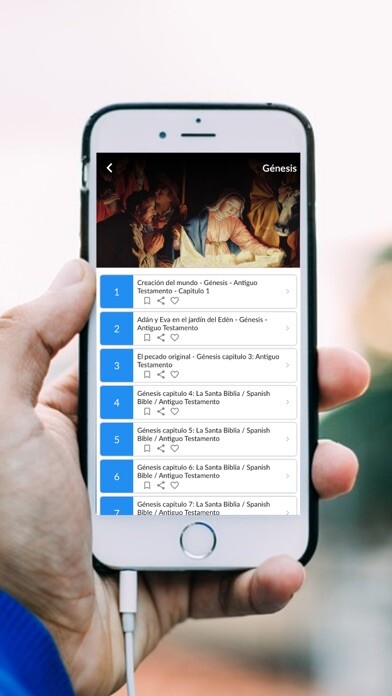 Emulate iPhone app The Holy Spanish Bible Audio using MyAndroid Emulate iPhone app The Holy Spanish Bible Audio using MyAndroid