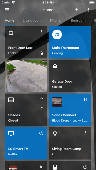 Emulate iPhone app The Home Remote using MyAndroid