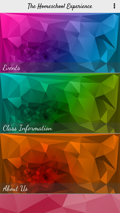 Emulate iPhone app The Homeschool Experience using MyAndroid
