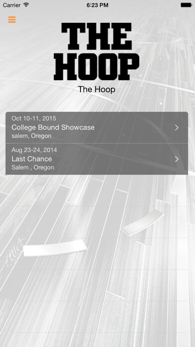 Emulate iPhone app The Hoop using MyAndroid