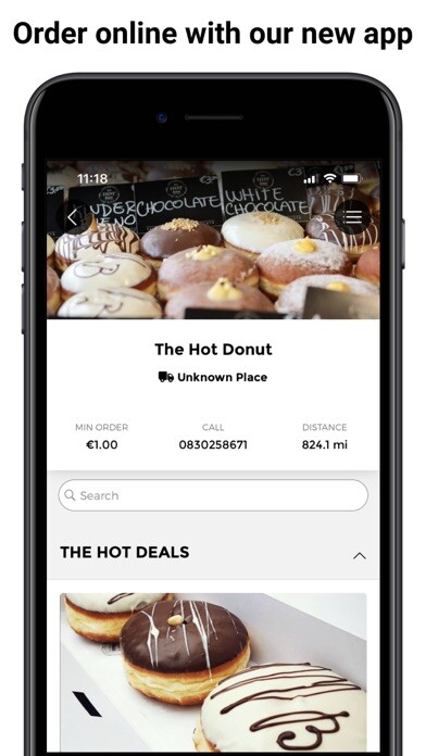Emulate iPhone app The Hot Donut using MyAndroid Emulate iPhone app The Hot Donut using MyAndroid