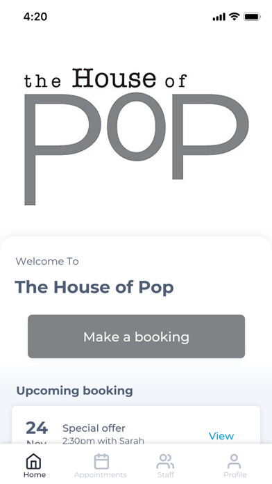Emulate iPhone app The House of Pop using MyAndroid Emulate iPhone app The House of Pop using MyAndroid