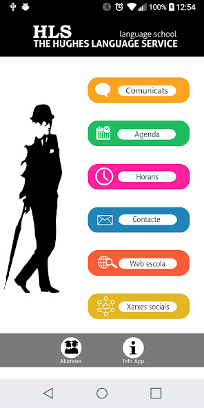 Emulate iPhone app The Hughes Language Service using MyAndroid Emulate iPhone app The Hughes Language Service using MyAndroid