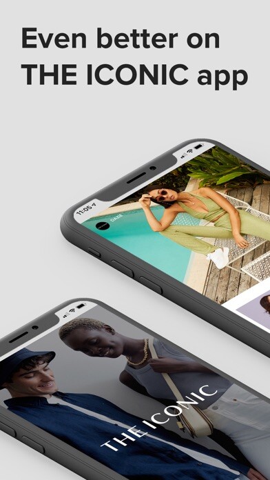 Emulate iPhone app THE ICONIC – Fashion Shopping using MyAndroid