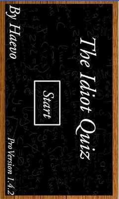 Emulate Android APK The Idiot Quiz Pro Emulate Android APK The Idiot Quiz Pro