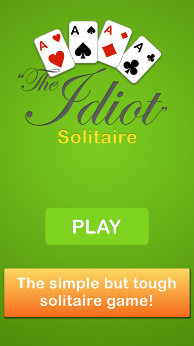 Emulate iPhone app The Idiot – Solitaire using MyAndroid
