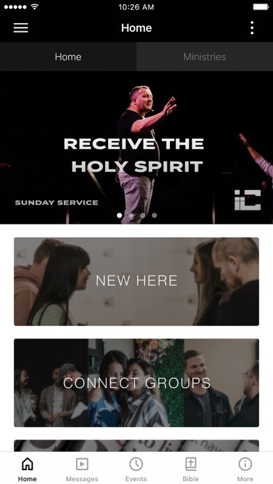 Emulate iPhone app The Image Church using MyAndroid Emulate iPhone app The Image Church using MyAndroid