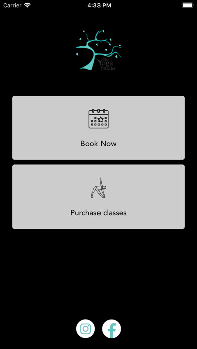 Emulate iPhone app The Indy Yoga Studio using MyAndroid