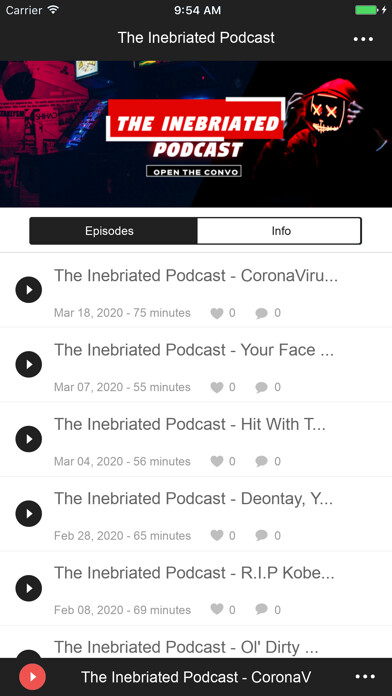 Emulate iPhone app The Inebriated Podcast using MyAndroid Emulate iPhone app The Inebriated Podcast using MyAndroid