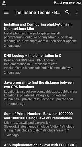 Run android online APK The Insane Techie from MyAndroid or emulate The Insane Techie using MyAndroid
