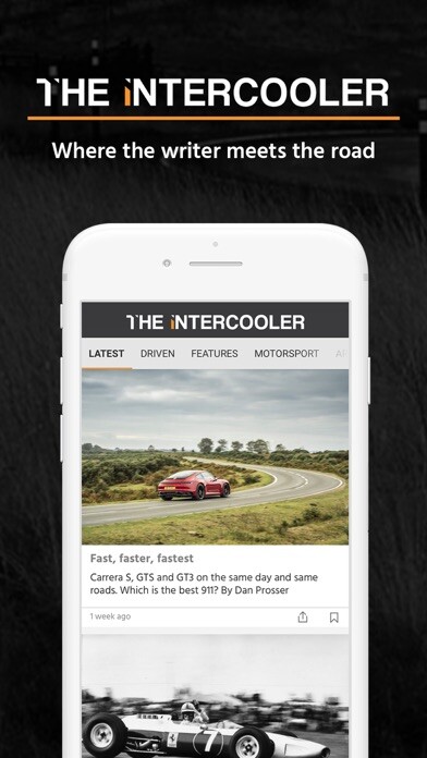 Emulate iPhone app The Intercooler – Car Magazine using MyAndroid