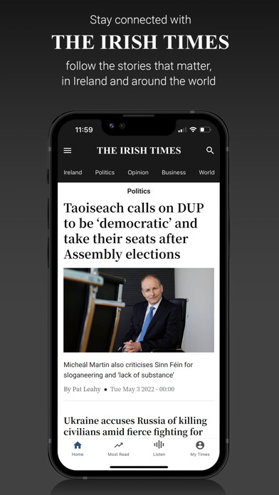 Emulate iPhone app The Irish Times News using MyAndroid Emulate iPhone app The Irish Times News using MyAndroid