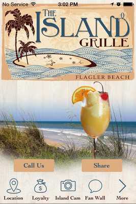 Emulate Android APK The Island Grille