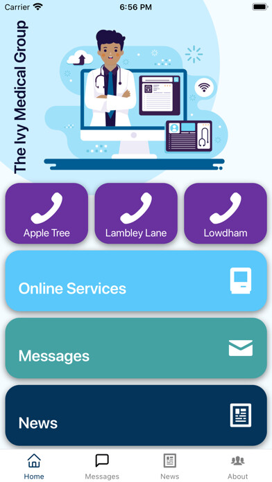 Emulate iPhone app The Ivy Medical Group using MyAndroid Emulate iPhone app The Ivy Medical Group using MyAndroid