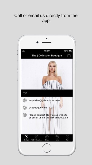 Emulate iPhone app The J Collection Boutique using MyAndroid Emulate iPhone app The J Collection Boutique using MyAndroid