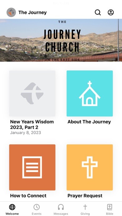 Emulate iPhone app The Journey Church-Eastside using MyAndroid