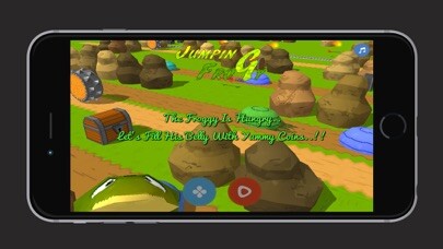 Emulate iPhone app The Jumping Froggy Jump & Run Collecting Coins Game Free For iPhone, iPod Touch & iPad using MyAndroid