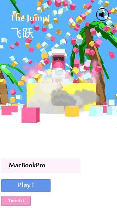 Emulate iPhone app The Jump ! using MyAndroid
