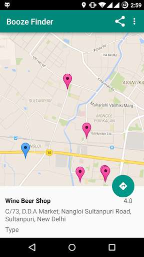 Run android online APK Theka/Liquor Store Finder from MyAndroid or emulate Theka/Liquor Store Finder using MyAndroid