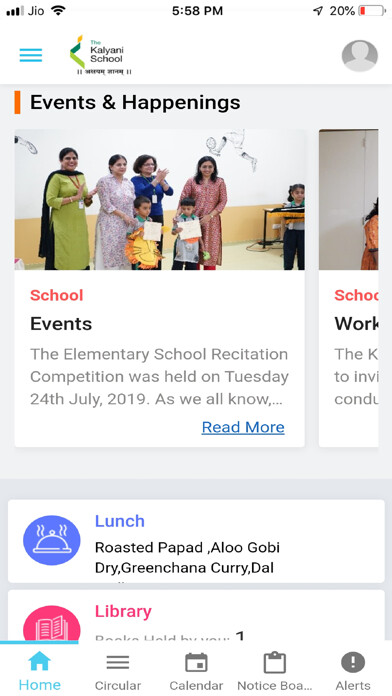 Emulate iPhone app The Kalyani school using MyAndroid Emulate iPhone app The Kalyani school using MyAndroid