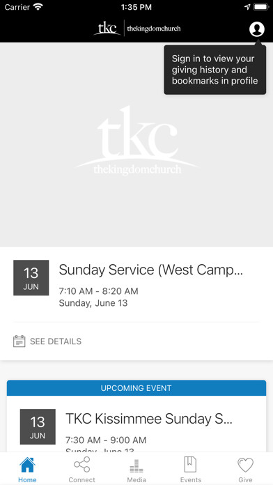 Emulate iPhone app The_Kingdom_Church using MyAndroid Emulate iPhone app The_Kingdom_Church using MyAndroid