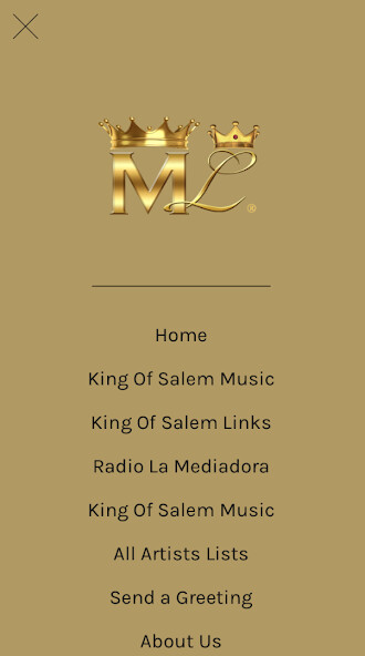 Emulate iPhone app The King of Salem Music using MyAndroid