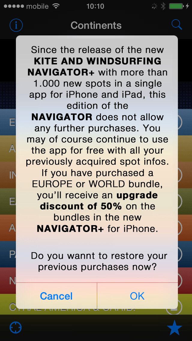 Emulate iPhone app THE KITE AND WINDSURFING NAVIGATOR using MyAndroid Emulate iPhone app THE KITE AND WINDSURFING NAVIGATOR using MyAndroid