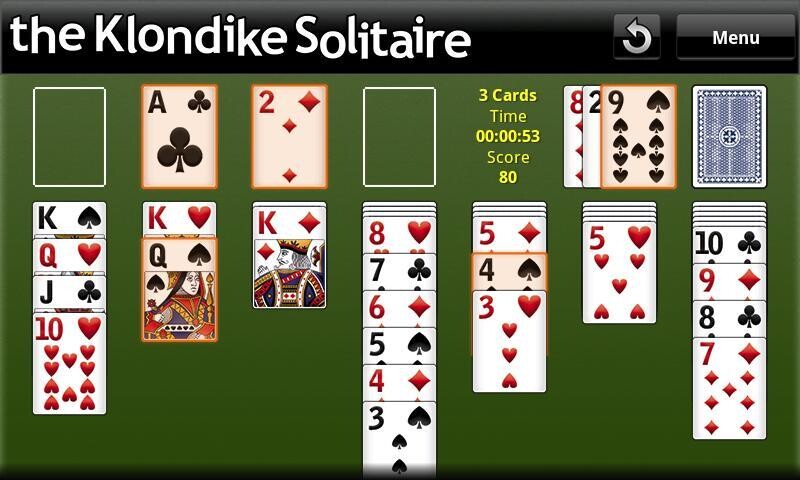 Emulate iPhone app The Klondike Solitaire using MyAndroid Emulate iPhone app The Klondike Solitaire using MyAndroid
