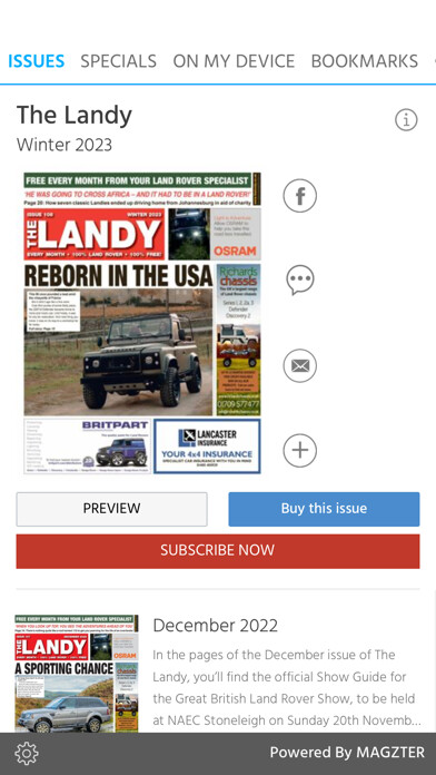 Emulate iPhone app The Landy using MyAndroid Emulate iPhone app The Landy using MyAndroid