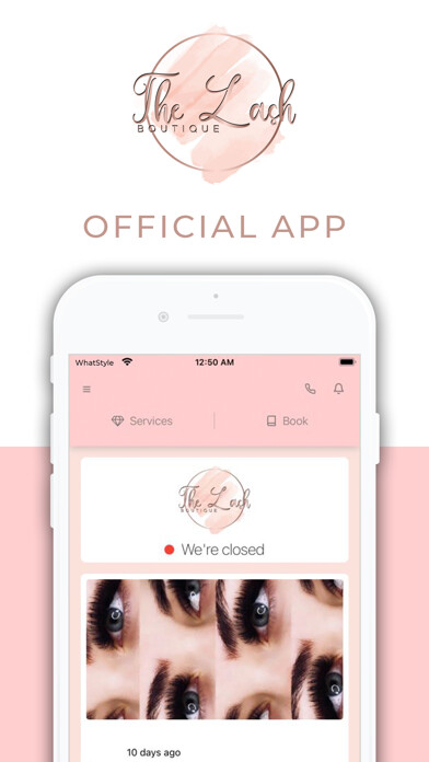 Emulate iPhone app The Lash Boutique using MyAndroid Emulate iPhone app The Lash Boutique using MyAndroid