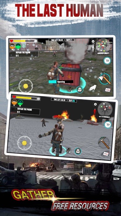 Emulate iPhone app The Last Human using MyAndroid