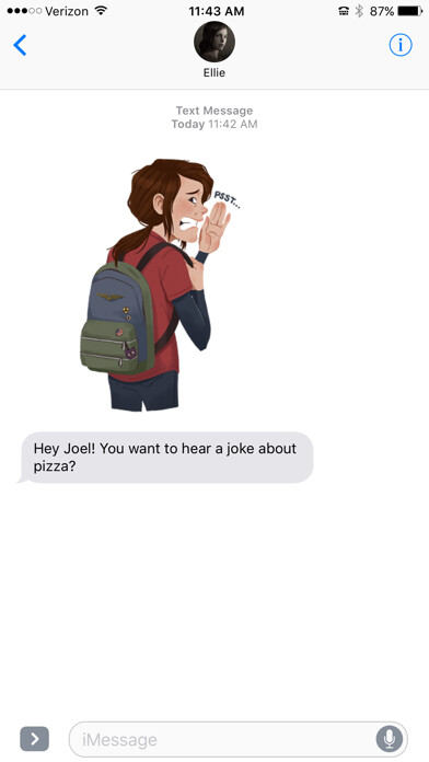 Emulate iPhone app The Last of Us Stickers using MyAndroid Emulate iPhone app The Last of Us Stickers using MyAndroid