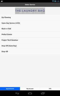 Emulate Android APK THE LAUNDRY BAG Emulate Android APK THE LAUNDRY BAG