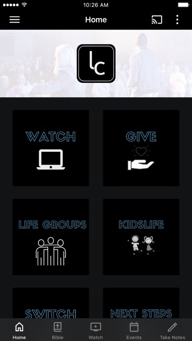 Emulate iPhone app thelc.church using MyAndroid Emulate iPhone app thelc.church using MyAndroid