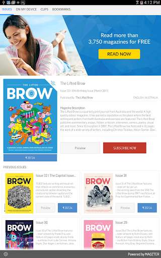 Run android online APK The Lifted Brow from MyAndroid or emulate The Lifted Brow using MyAndroid