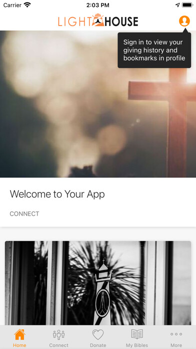 Emulate iPhone app The Lighthouse Ridgecrest using MyAndroid Emulate iPhone app The Lighthouse Ridgecrest using MyAndroid