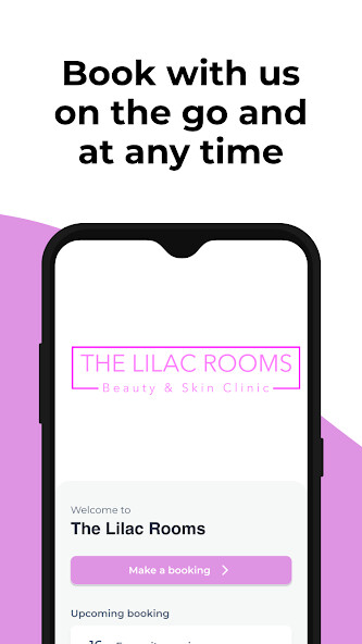 Emulate iPhone app The Lilac Rooms using MyAndroid