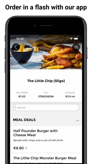 Emulate iPhone app The Little Chip Takeaway Sligo using MyAndroid Emulate iPhone app The Little Chip Takeaway Sligo using MyAndroid